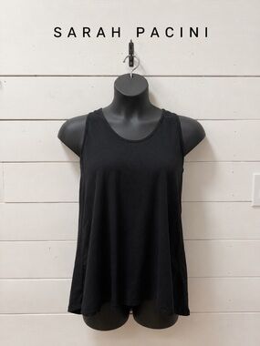 Sarah Pacini Racerback Tunic – Black – Size 4 (XL)